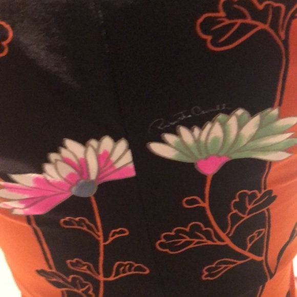 Roberto Cavalli Chinoiserie Asian Floral Pattern NWT - Picture 9 of 17
